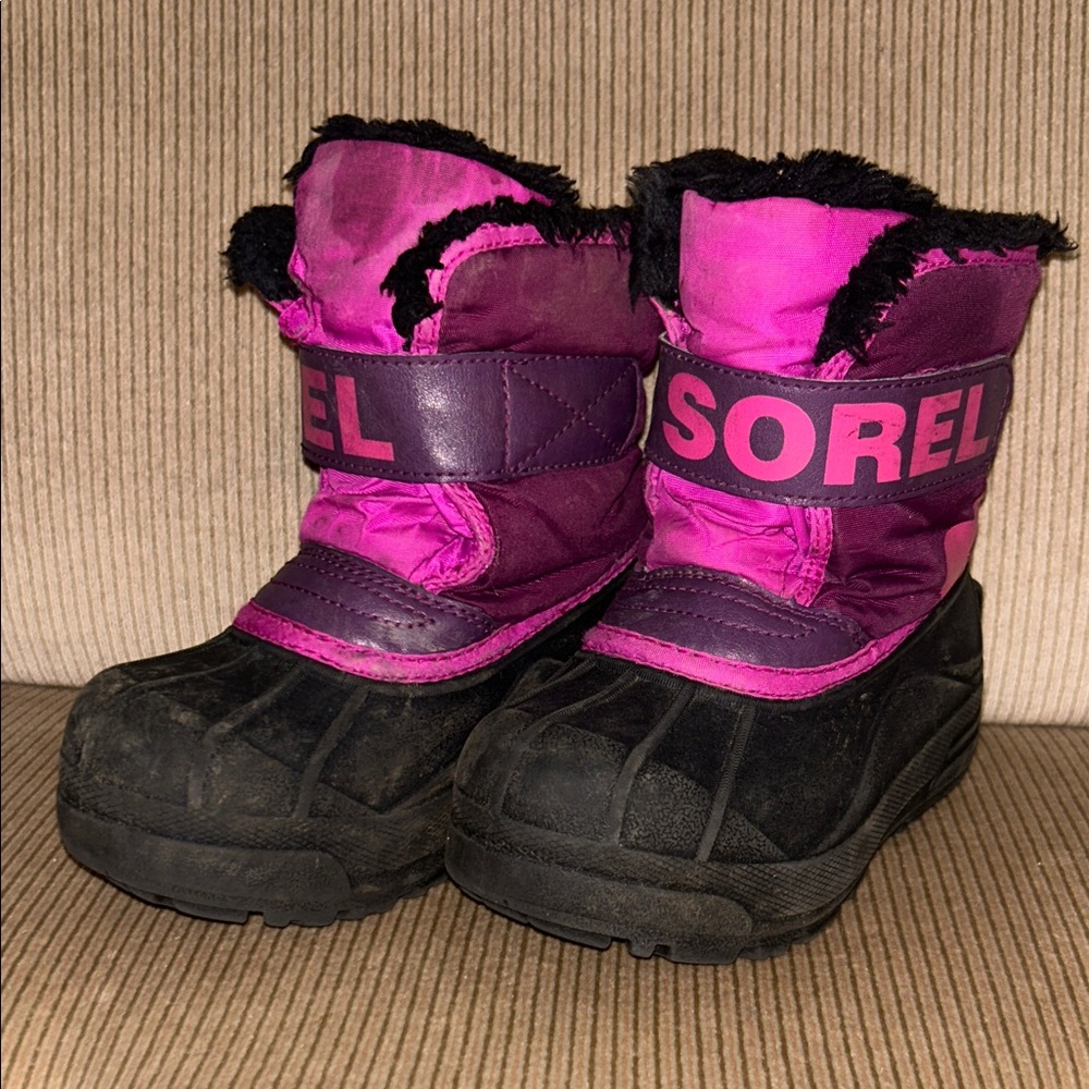 Sorel Kids Purple Pink Insulated Snow Boots